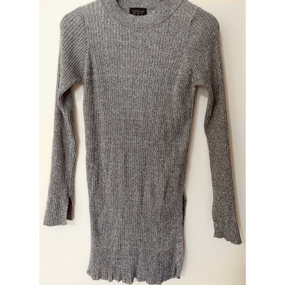 TOPSHOP Knitted Jumper (Gery)
